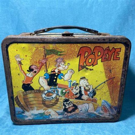 popeye metal lunch box|popeyes with prices.